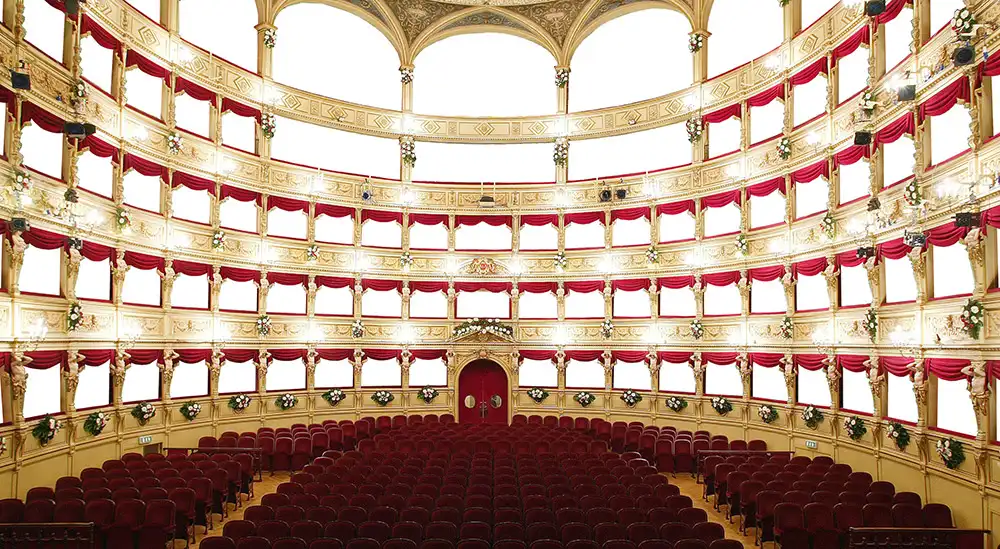 Vista generale settori Teatro Verdi