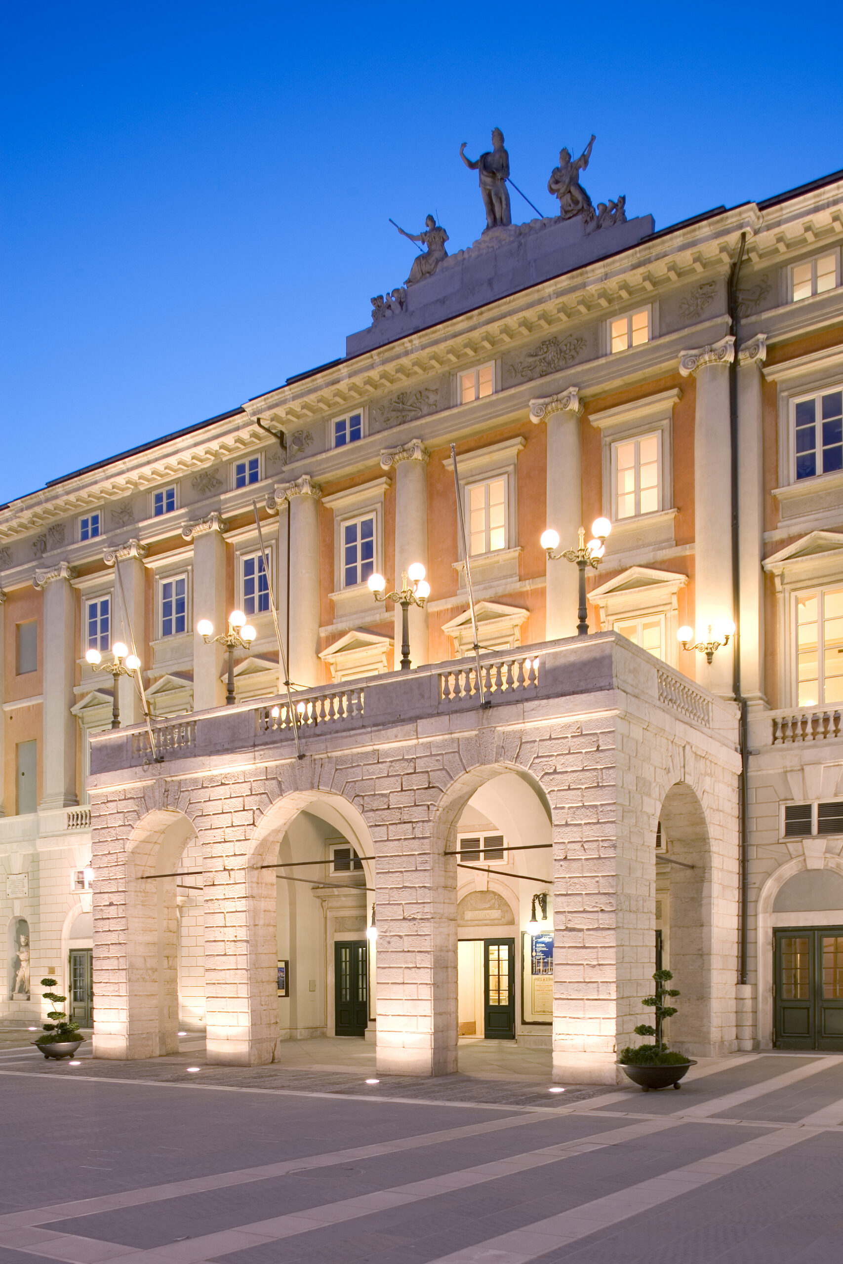 The “Giuseppe Verdi” Theatre Teatro Verdi Trieste